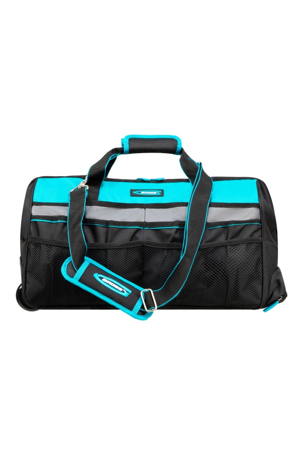 Сумка для инструмента, 500х280х290мм, выдвижная рукоятка, колеса, наплечный ремень Gross