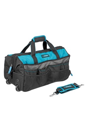 Сумка для инструмента, 500х280х290мм, выдвижная рукоятка, колеса, наплечный ремень// Gross