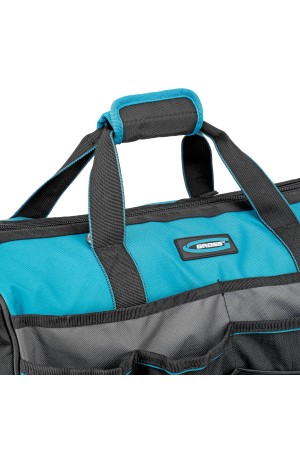 Сумка для инструмента, 500х280х290мм, выдвижная рукоятка, колеса, наплечный ремень// Gross