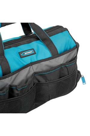 Сумка для инструмента, 500х280х290мм, выдвижная рукоятка, колеса, наплечный ремень// Gross