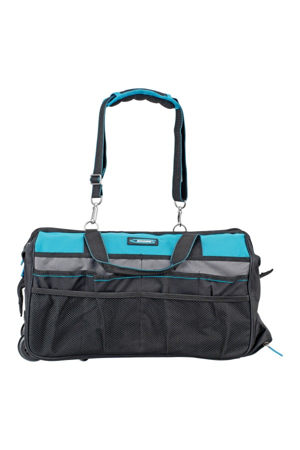 Сумка для инструмента, 500х280х290мм, выдвижная рукоятка, колеса, наплечный ремень Gross