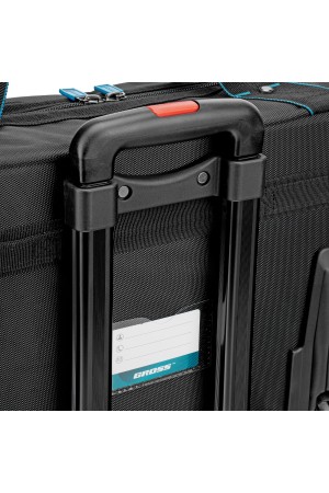 Сумка для инструмента, 460х240х340мм, выдвижная рукоятка, колеса// Gross