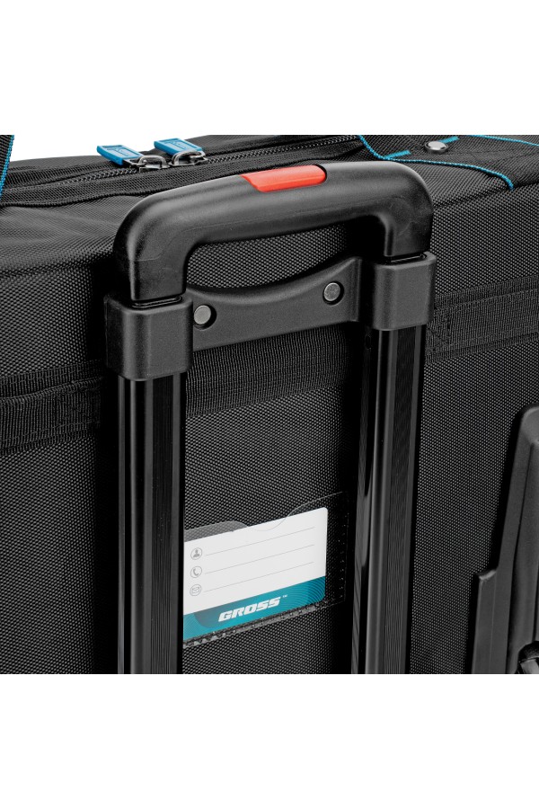Сумка для инструмента, 460х240х340мм, выдвижная рукоятка, колеса Gross