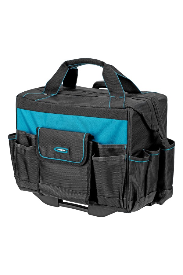 Сумка для инструмента, 460х240х340мм, выдвижная рукоятка, колеса Gross