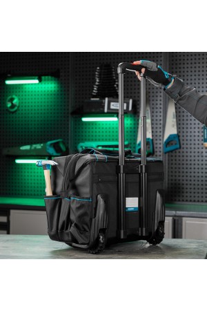 Сумка для инструмента, 460х240х340мм, выдвижная рукоятка, колеса// Gross