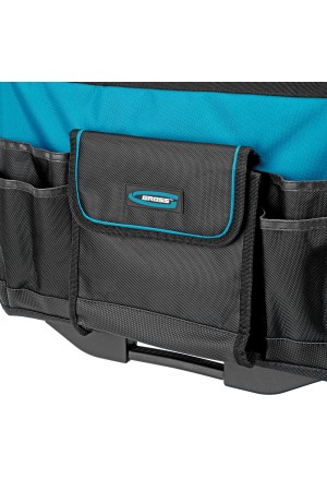 Сумка для инструмента, 460х240х340мм, выдвижная рукоятка, колеса// Gross