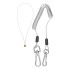 Подвес для инструмента, максимальный вес 1 кг, стальной сердечник, нержавеющие застежка и кольцо Сибртех