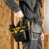 Пояс монтажника усиленный, с лямками, сумки поясные, держатель для молотка// Denzel