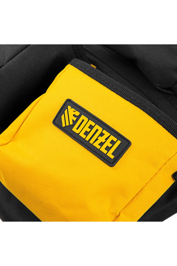 Пояс монтажника усиленный, с лямками, сумки поясные, держатель для молотка Denzel