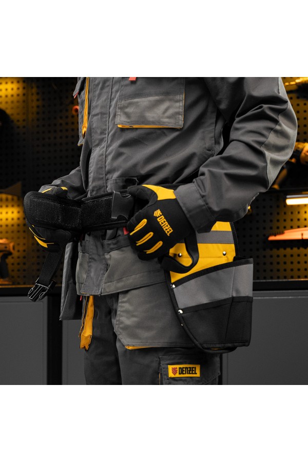 Пояс монтажника, сумки поясные, кобура для шуруповерта Denzel