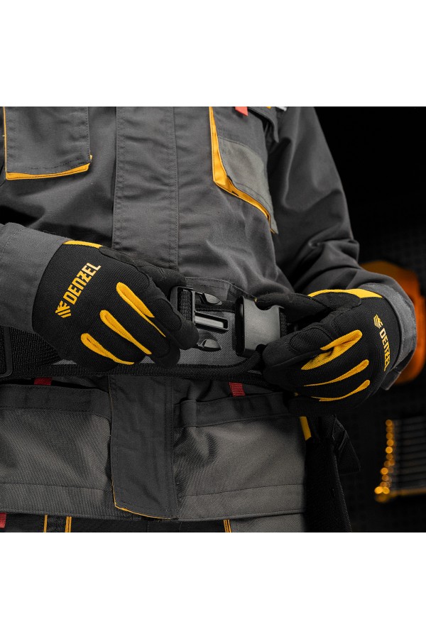 Пояс монтажника, сумки поясные, кобура для шуруповерта Denzel