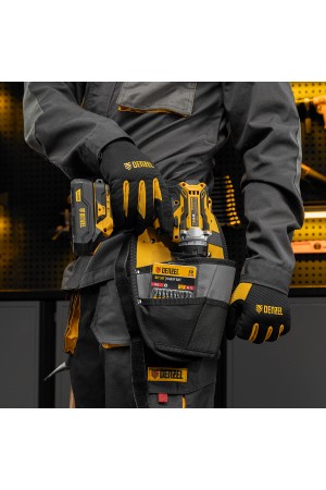 Пояс монтажника, сумки поясные, кобура для шуруповерта// Denzel