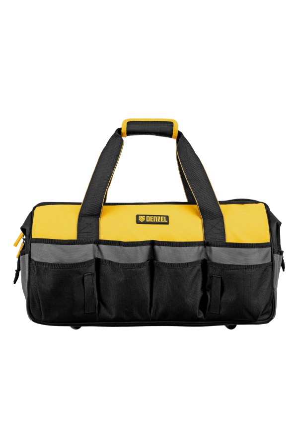 Сумка для инструмента, 500х245х300 мм, 20 карман.,съемный органайз. 10 карман.,наплеч. рем. Denzel