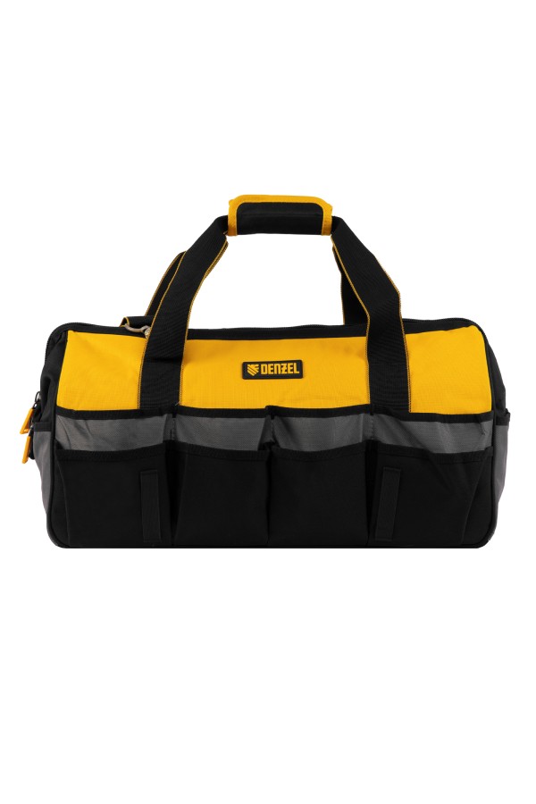 Сумка для инструмента, 500х245х300 мм, 20 карман.,съемный органайз. 10 карман.,наплеч. рем. Denzel