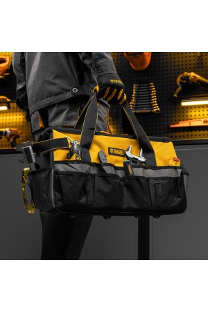 Сумка для инструмента, 500х245х300 мм, 20 карман.,съемный органайз. 10 карман.,наплеч. рем.// Denzel
