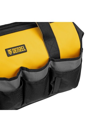Сумка для инструмента, 500х245х300 мм, 20 карман.,съемный органайз. 10 карман.,наплеч. рем.// Denzel