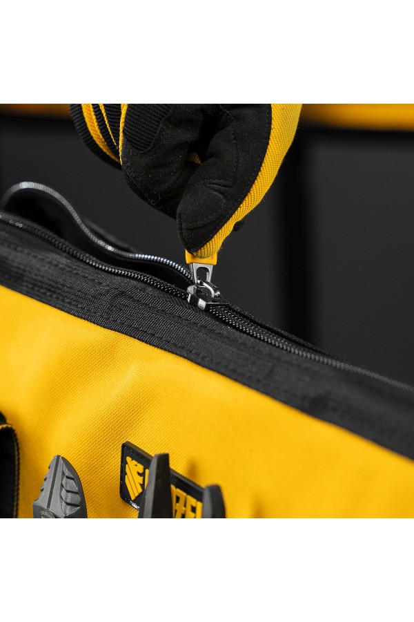 Сумка для инструмента, 500х245х300 мм, 20 карман.,съемный органайз. 10 карман.,наплеч. рем. Denzel