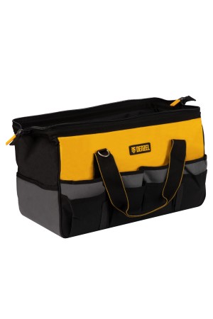 Сумка для инструмента, 500х245х300 мм, 20 карман.,съемный органайз. 10 карман.,наплеч. рем.// Denzel
