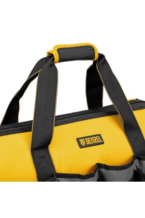 Сумка для инструмента, 500х245х300 мм, 20 карман.,съемный органайз. 10 карман.,наплеч. рем.// Denzel