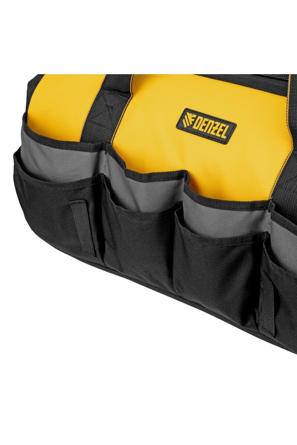 Сумка для инструмента, 500х245х300 мм, 20 карман.,съемный органайз. 10 карман.,наплеч. рем. Denzel