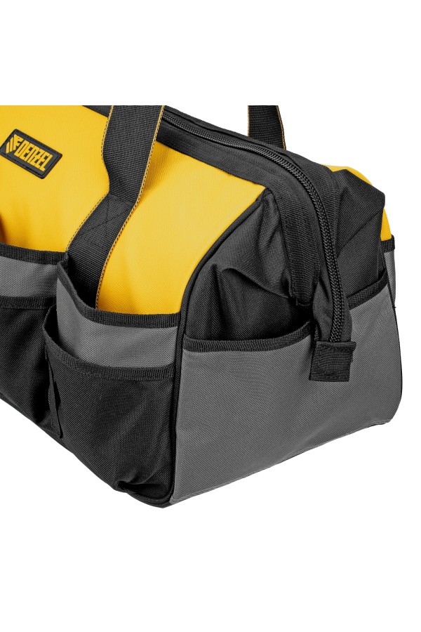 Сумка для инструмента, 500х245х300 мм, 20 карман.,съемный органайз. 10 карман.,наплеч. рем. Denzel