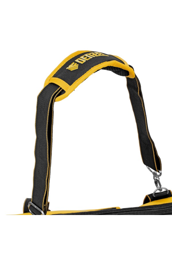 Сумка для инструмента, 500х245х300 мм, 20 карман.,съемный органайз. 10 карман.,наплеч. рем. Denzel