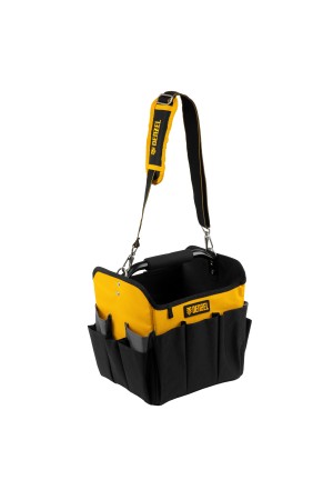 Переноска для инструмента, 260х240х300 мм, 22 кармана, наплечный ремень// Denzel