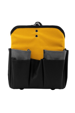 Переноска для инструмента, 260х240х300 мм, 22 кармана, наплечный ремень// Denzel