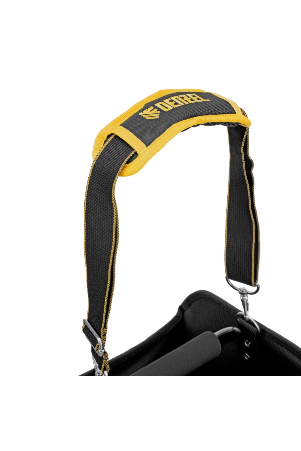 Переноска для инструмента, 260х240х300 мм, 22 кармана, наплечный ремень Denzel