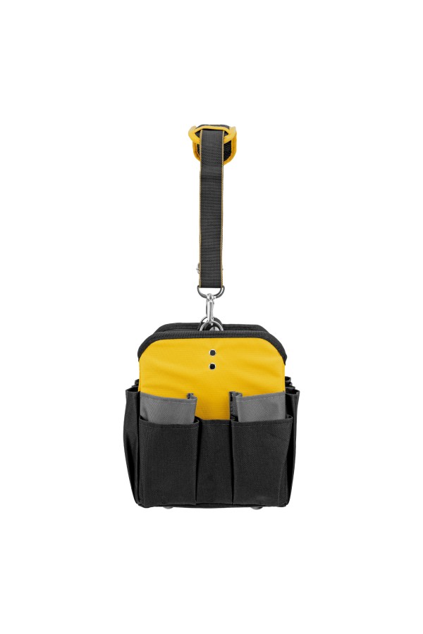 Переноска для инструмента, 260х240х300 мм, 22 кармана, наплечный ремень Denzel