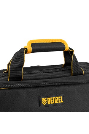 Сумка для инструмента, 400х170х300 мм, 3 отделения, 28 карманов, наплечный ремень// Denzel