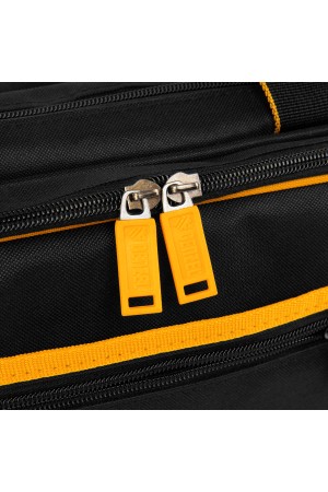 Сумка для инструмента, 400х170х300 мм, 3 отделения, 28 карманов, наплечный ремень// Denzel