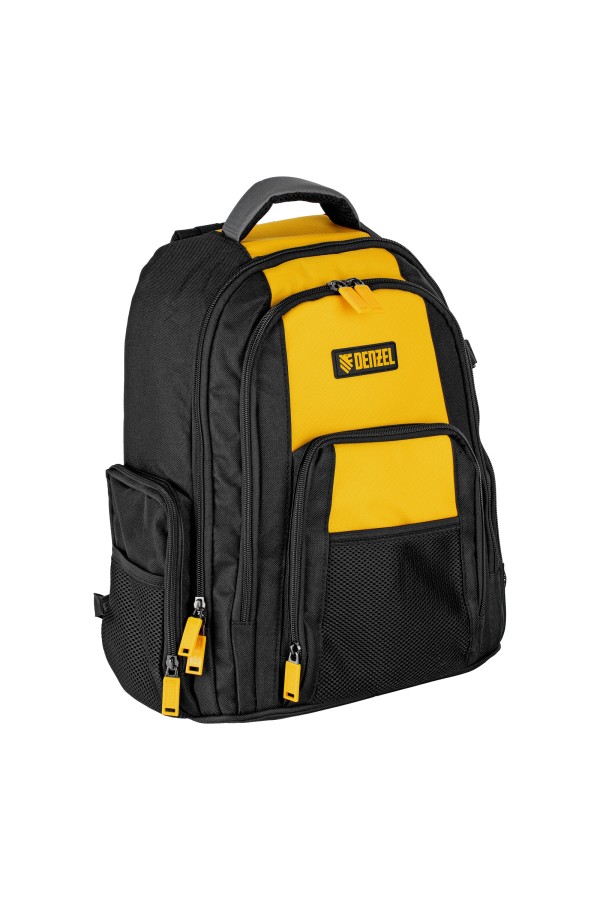 Рюкзак для инструмента, 365х190х430 мм, 3 отделения, 26 карманов Denzel