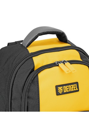 Рюкзак для инструмента, 365х190х430 мм, 3 отделения, 26 карманов// Denzel