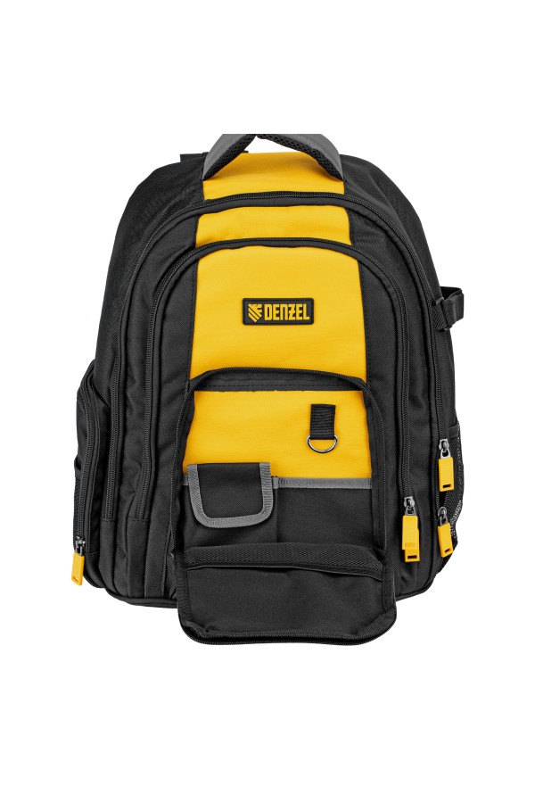 Рюкзак для инструмента, 365х190х430 мм, 3 отделения, 26 карманов Denzel