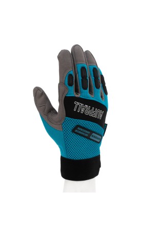 Перчатки универсальные комбинированные, с защитными накладками, STYLISH, размер XL (10) Gross