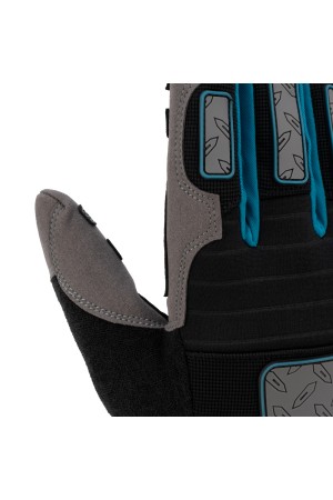 Перчатки универсальные, усиленные, с защитными накладками, DELUXE, размер M (8) Gross