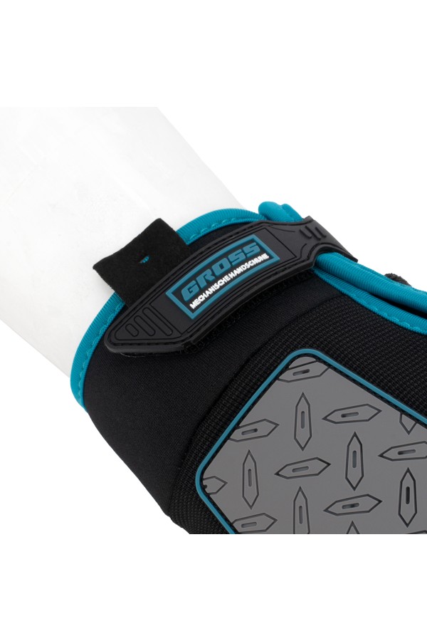 Перчатки универсальные, усиленные, с защитными накладками, DELUXE, размер L (9) Gross