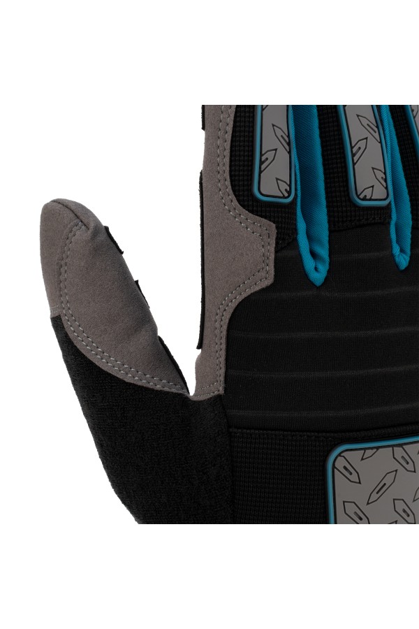 Перчатки универсальные, усиленные, с защитными накладками, DELUXE, размер L (9) Gross