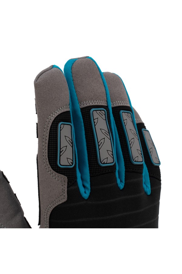 Перчатки универсальные, усиленные, с защитными накладками, DELUXE, размер L (9) Gross