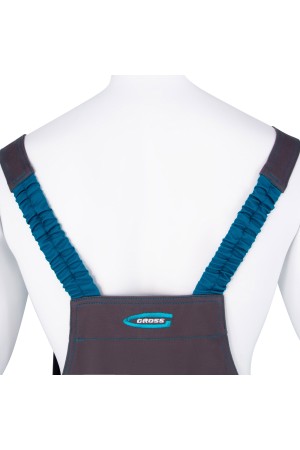 Полукомбинезон, 97% хлопок, 3% спандекс, XXL Gross