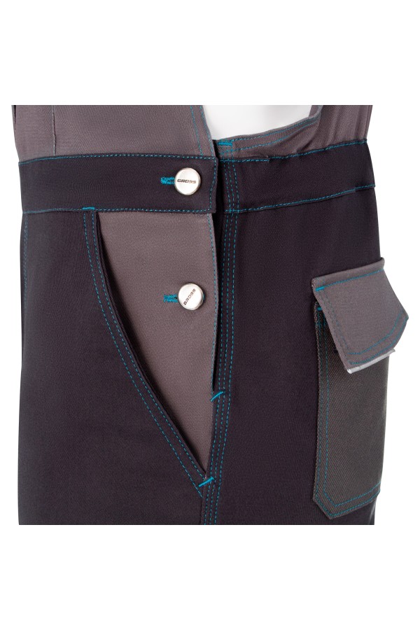 Полукомбинезон, 97% хлопок, 3% спандекс, XXL Gross