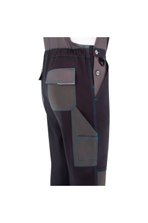 Полукомбинезон, 97% хлопок, 3% спандекс, XXXL Gross