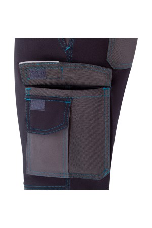 Полукомбинезон, 97% хлопок, 3% спандекс, XXXL Gross