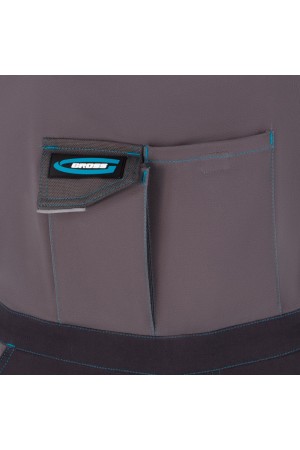 Полукомбинезон, 97% хлопок, 3% спандекс, XXXL Gross