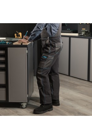 Полукомбинезон, 97% хлопок, 3% спандекс, XXXL Gross