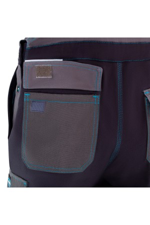 Полукомбинезон, 97% хлопок, 3% спандекс, XXXL Gross