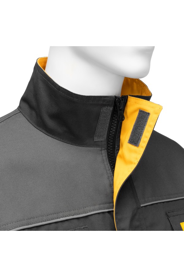 Куртка профессиональная рабочая, 65% полиэстер 35% хлопок, XL Denzel