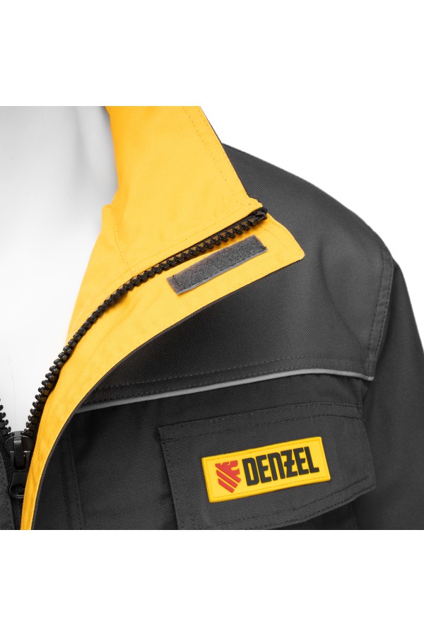 Куртка профессиональная рабочая, 65% полиэстер 35% хлопок, XXXL Denzel