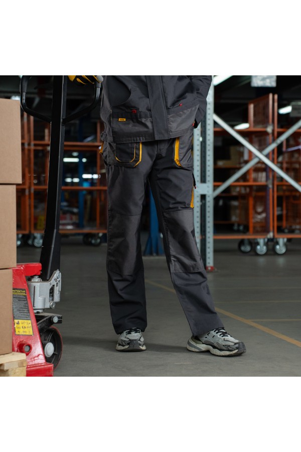 Брюки профессиональные рабочие, 65% полиэстер 35% хлопок, L Denzel